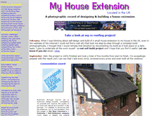Tablet Screenshot of myhouseextension.com
